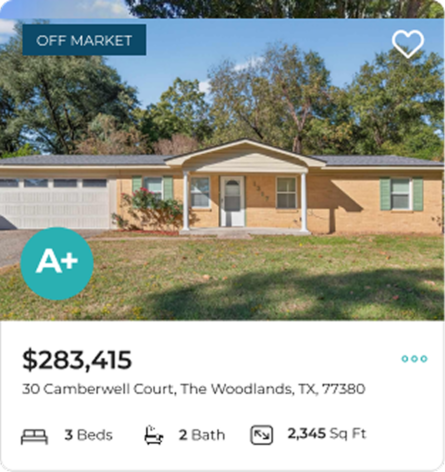 Property opportunity in The Woodlands, TX